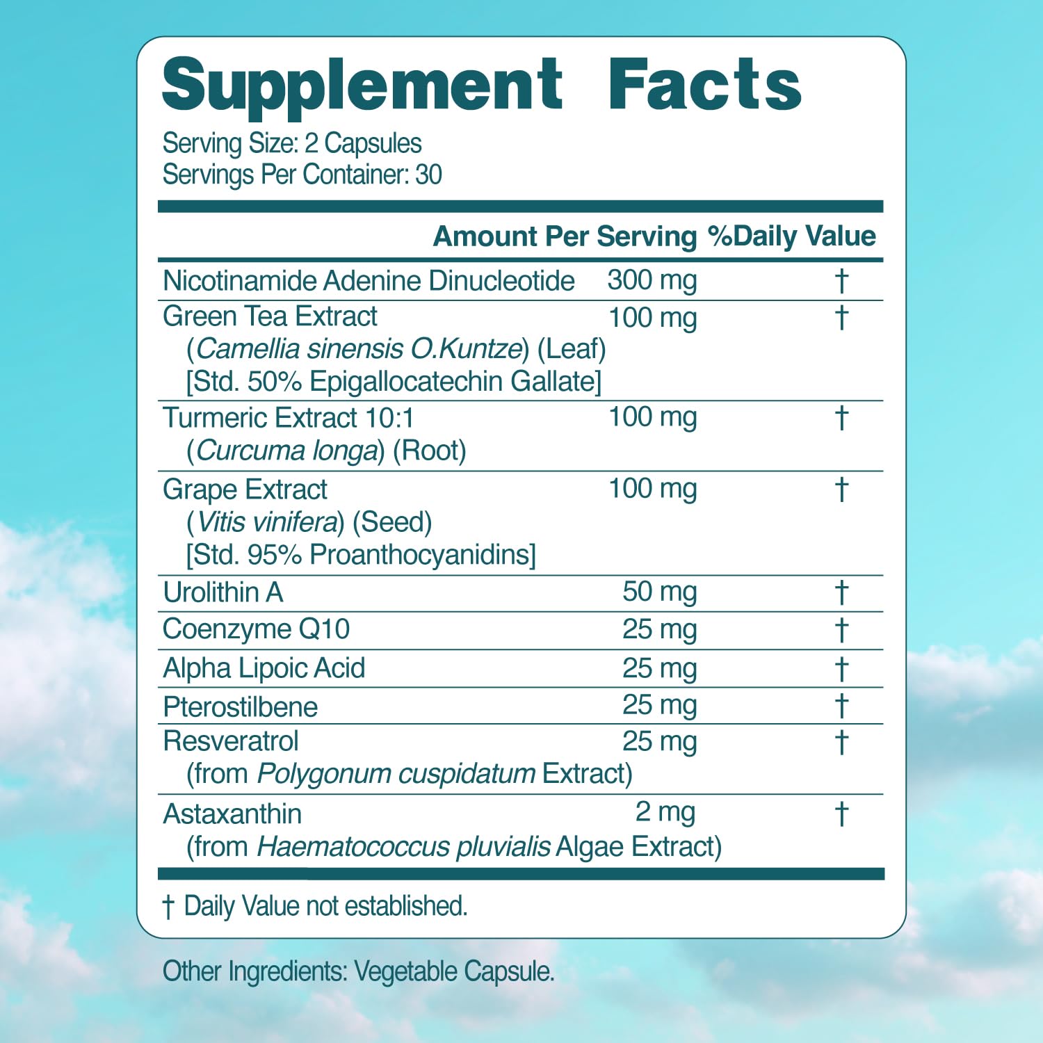 NAD+ Elite Complex – Direct NAD+ 300 mg with Urolithin A, Resveratrol, CoQ10 & Antioxidant Blend – Cellular Energy, Mitochondrial Support & Healthy Aging – Vegan, Non-GMO, 60 Capsules (30 Servings) Simply Nature's Pledge buy australia supplements