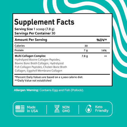 Vital Vitamins Multi Collagen Peptides Powder + Women's Multivitamin Complex Gsupps Australia