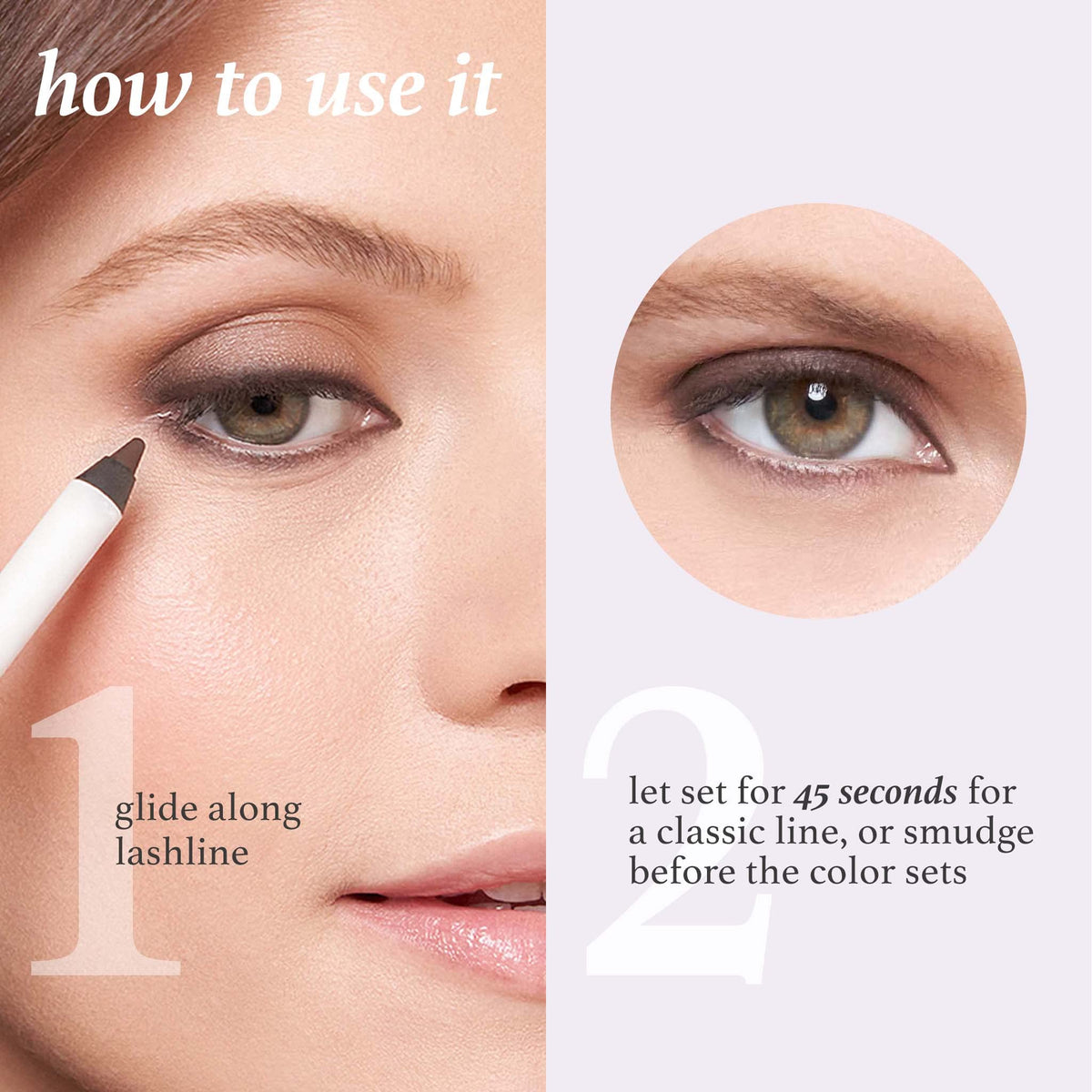 Julep When Pencil Met Gel All-Day Eyeliner, Sharpenable, Rich Brown Matte Julep