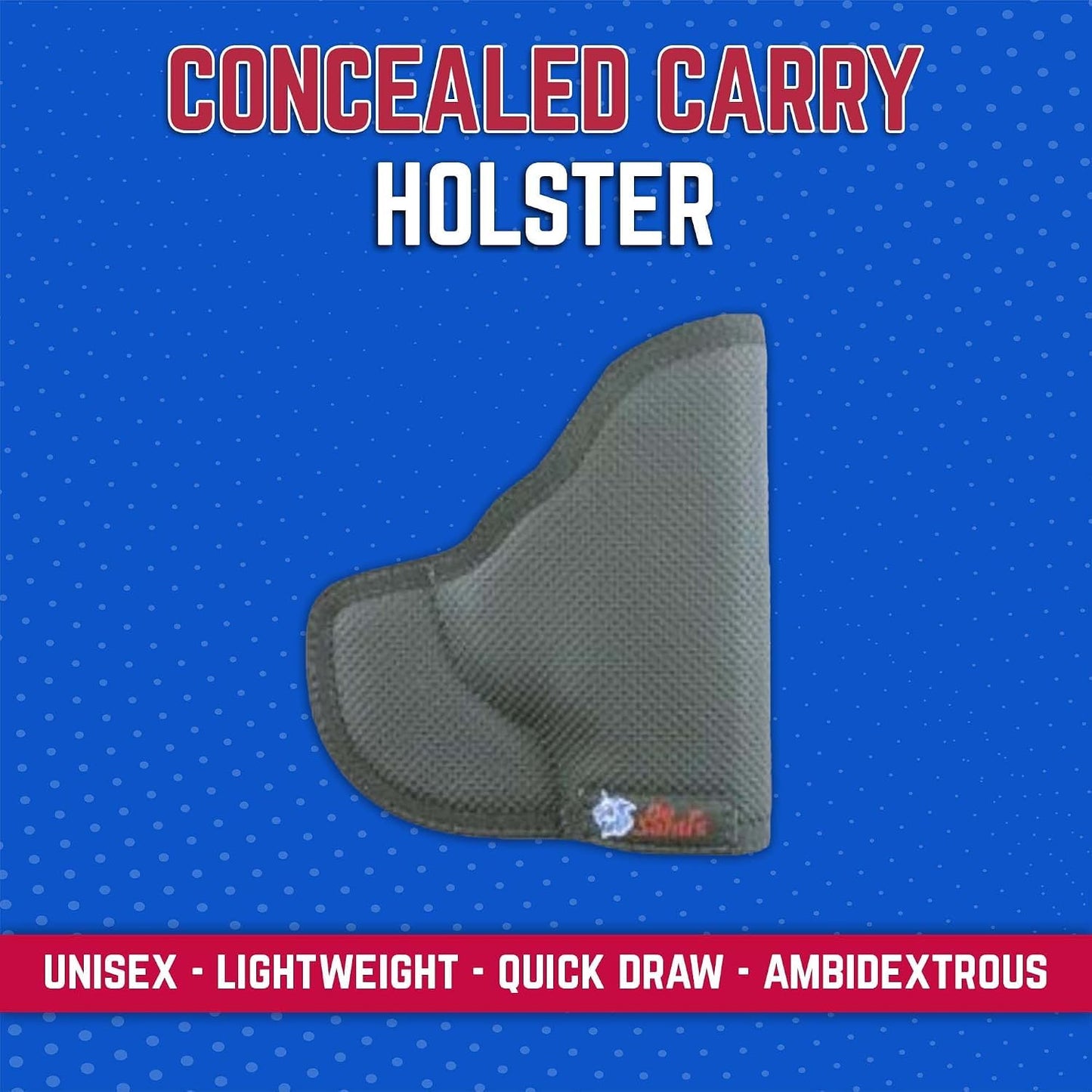 DeSantis Nemesis - Gun Pocket Holsters for Concealed Carry, Concealed Pocket Holster for Pistols, Revolvers, Soft, Designed for Comfort & Discreet Carry, Ambidextrous Gsupps Australia