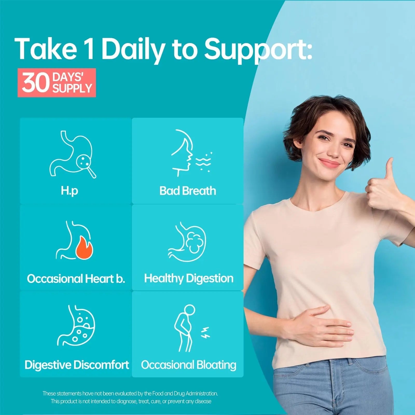 5-in-1 High Potency H. Pylori Probiotic, 1 Per Day - Supports Gastric Lining Integrity, Occasional Indigestion, Acid Comfort - Pylopass Lactobacillus Reuteri, Gluten Free, Vegan, 30ct, Made in Germany purmeo buy australia supplements
