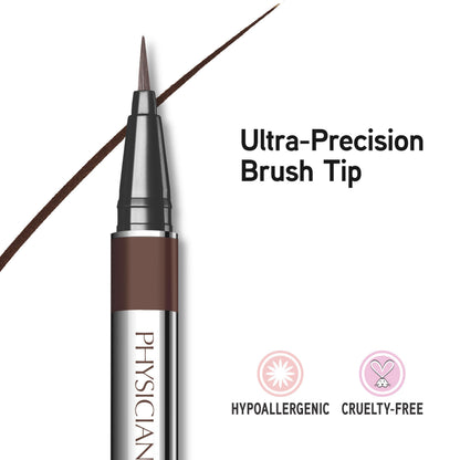 Physicians Formula Eye Booster, Lash-Enhancing 2-in-1 Eyeliner Serum, Dermatologist Approved, Hypoallergenic, Cruelty-Free & Vegan - Deep Brown Physicians Formula