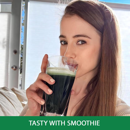 Kate Naturals Organic Spirulina Powder for Immune Support and Antioxidants. Nutrient Dense Superfood Supplement Kate Naturals