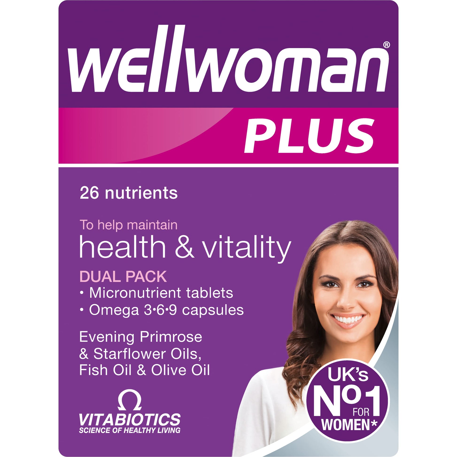 Vitabiotics Wellwoman Plus Omega 3 6 9 - 56 Tablets/Capsules Vitabiotics buy australia supplements