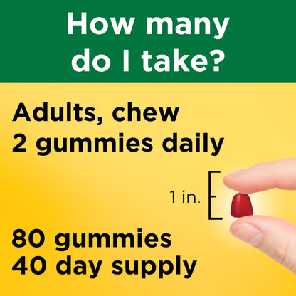 Nature Made Vitamin B12 Gummies 1000 mcg per serving, Dietary Supplement for Energy Metabolism Support, B12 Vitamins Nature Made