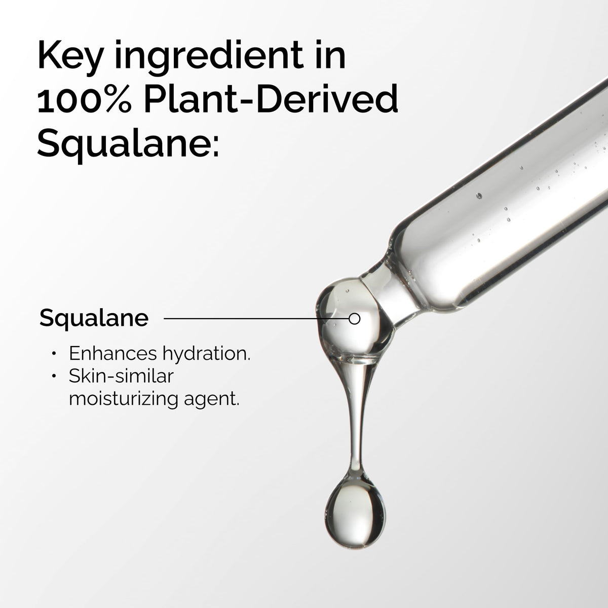 The Ordinary 100% Plant-Derived Squalane, for Skin and Hair, Lightweight Hydration, and Moisture Barrier Support, 1 Fl Oz The Ordinary