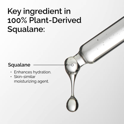 The Ordinary 100% Plant-Derived Squalane, for Skin and Hair, Lightweight Hydration, and Moisture Barrier Support, 1 Fl Oz The Ordinary