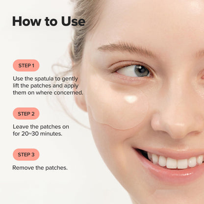 Beauty of Joseon Revive Under Eye Patch with Retinal and Ginseng, for Puffy Eyes, Fine Lines and Wrinkles, Collagen, Peptide, Adenosine and Bakuchiol, for All Skin Types, 60 Sheets, 30 Pairs Beauty of Joseon