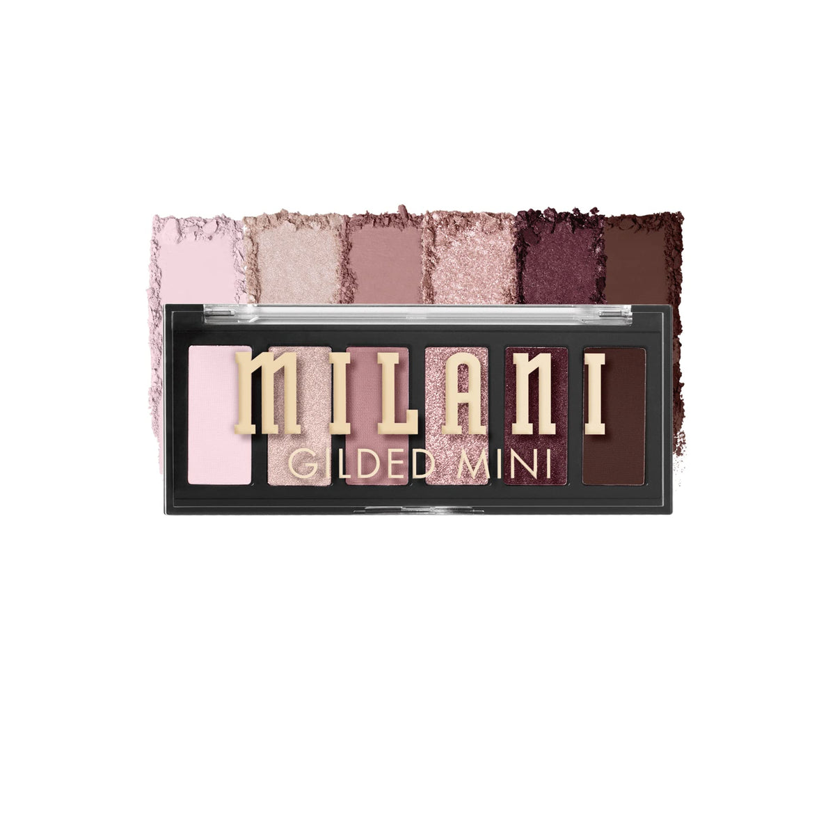Milani Gilded Mini Eyeshadow Palette Matte Shimmer Makeup - The Wine Down Milani