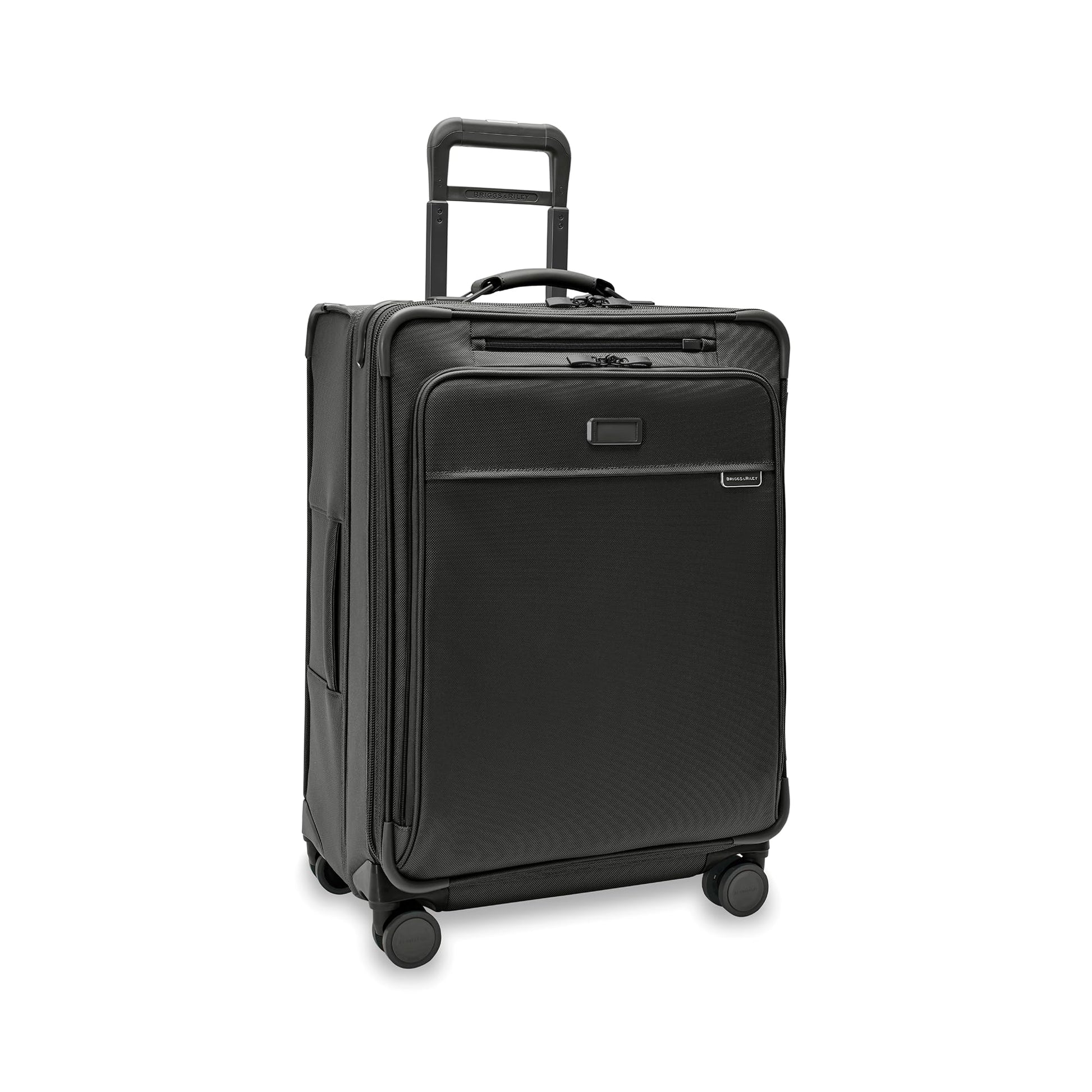 Briggs & Riley Essential 22" Carry On Expandable Spinner - Luggage for Travel, Suitcases with Wheels, Softside Rolling Bag for Men & Women, Self-Repairing Zipper - Baseline Collection, Black Gsupps Australia