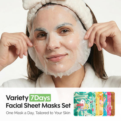 ZealSea Face Mask Skincare Facial Sheet Mask Spa Gifts for Kids Girls Women ZealSea