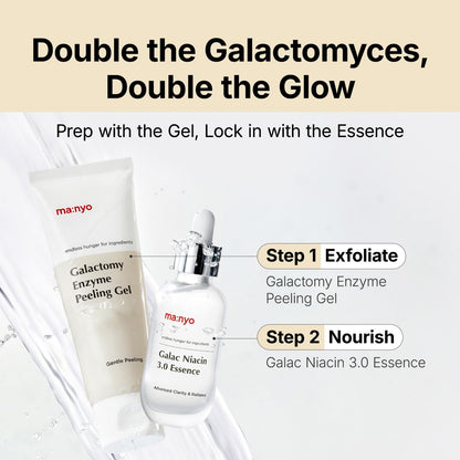 MANYO Galactomy Enzyme Peeling Gel, Gentle Face Exfoliator, 2.5 fl oz ma:nyo