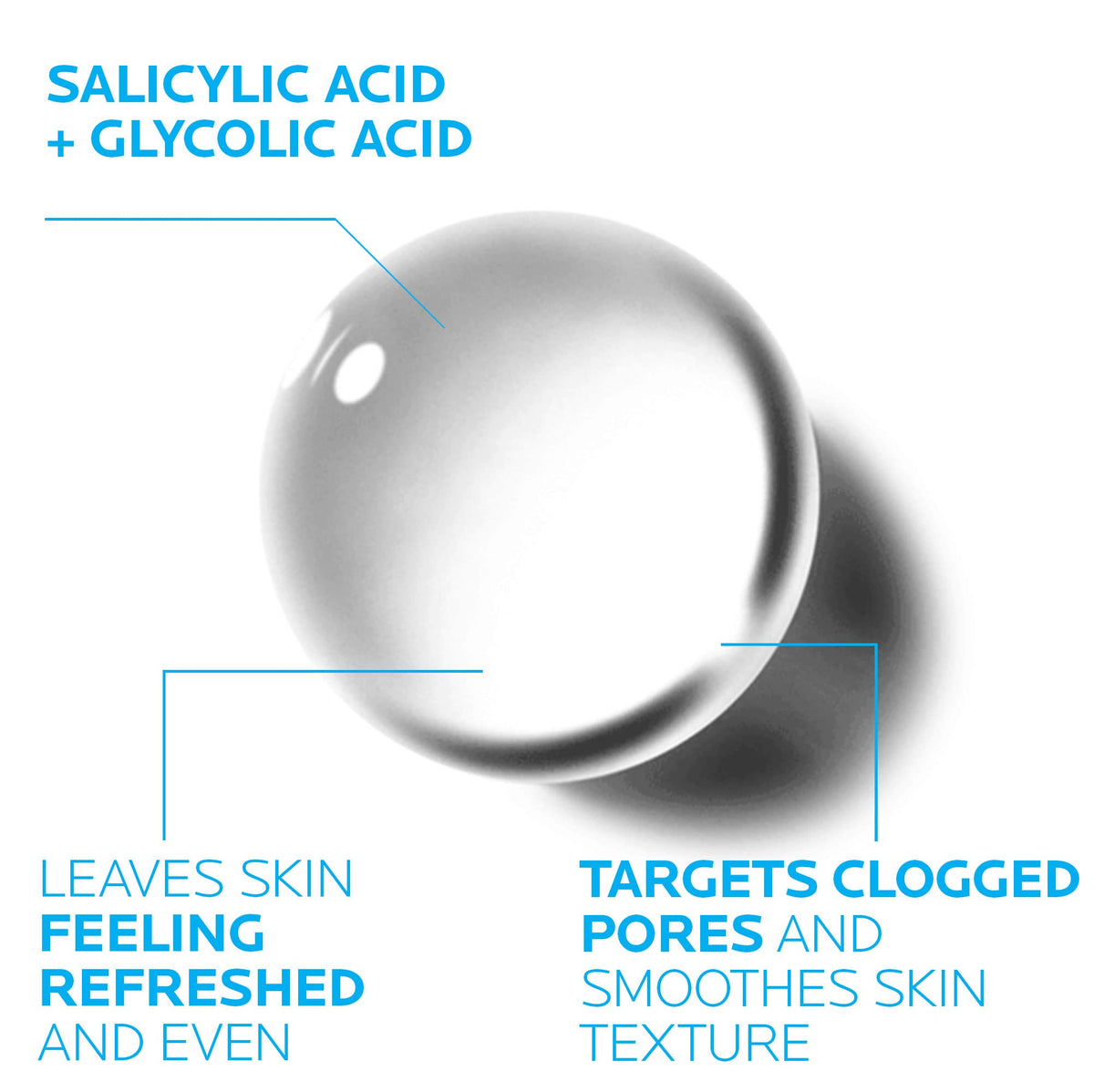 La Roche-Posay Effaclar Clarifying Solution Salicylic Acid Toner, 6.7oz La Roche-Posay