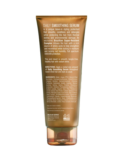 Brazilian Blowout Daily Smoothing Serum | Leave-In Treatment | 8 oz BRAZILIAN BLOWOUT