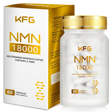 KFG NMN 18000 - NMN Nicotinamide Mononucleotide Supplement with Resveratrol, Stabilized Form & 99% High Purity to Boost NAD+ Levels for DNA Repair Supplement,for Healthy Aging,60 Capsules KFG buy australia supplements