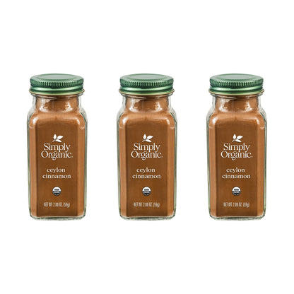 Simply Organic Ground Ceylon Cinnamon Gsupps Australia
