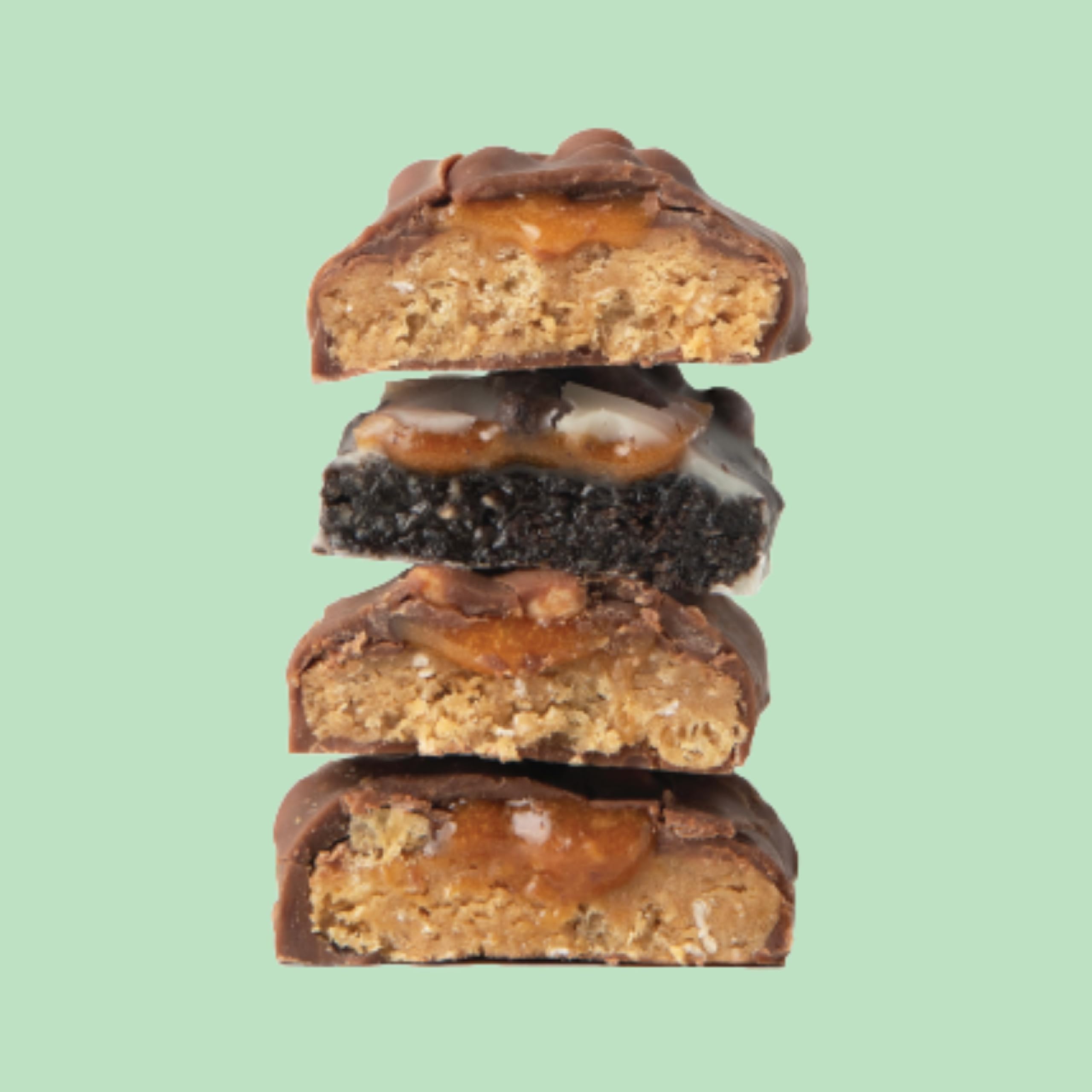YuBi Bars - Protein Bars - 12 Bar Variety Pack - 100 Calories, 10g of Protein, Low Sugar, Low Carb, Palm Oil Free/Non-GMO, Gluten Free, Dairy Free, Healthy Snack, Non-GMO - 14.8oz (12 Pack, Variety Box) Yubi Bar buy australia supplements