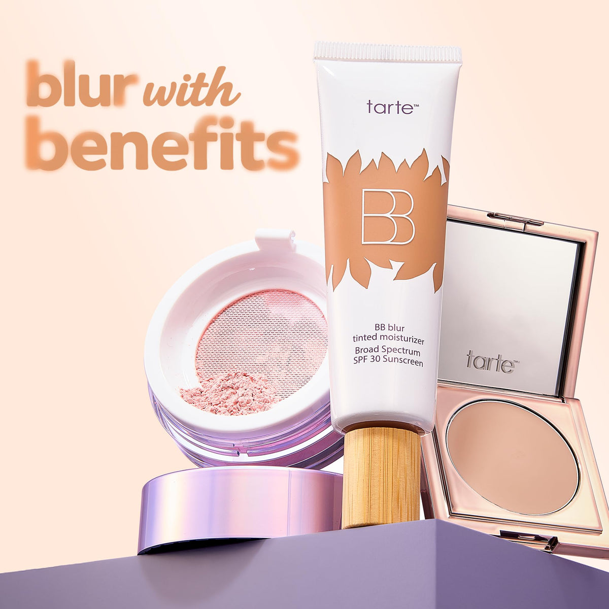 tarte BB blur tinted moisturizer Broad Spectrum SPF 30 – Medium Buildable Coverage with Natural Lightweight Matte Finish, Vegan & Cruelty Free Gsupps Wellness