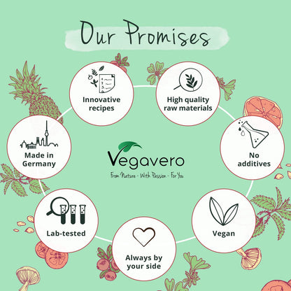 Vegavero Vegan Collagen Complex + Hyaluronic Acid | NO Additives | Vegan Collagen Powder Vollagen VegaveroBuy Supplements Australia