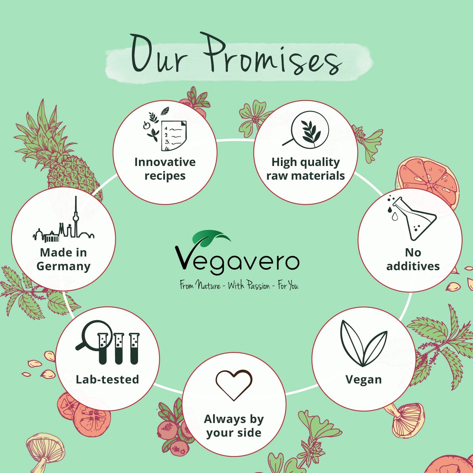 Vegavero Vegan Collagen Complex + Hyaluronic Acid | NO Additives | Vegan Collagen Powder Vollagen® VegaveroBuy Supplements Australia