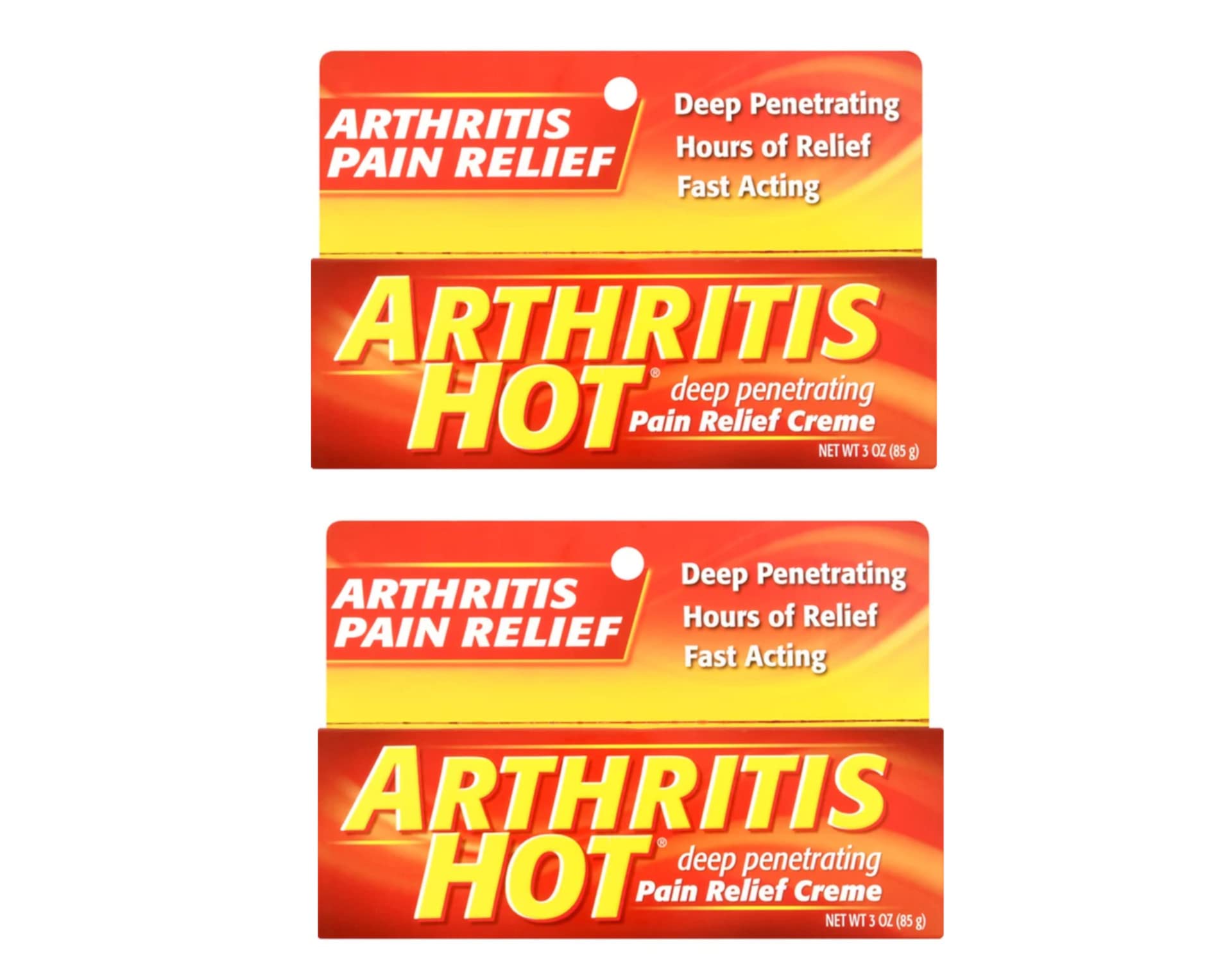 Arthritis Hot Pain Relief Creme 3 oz (Pack of 2) Chattem buy australia supplements