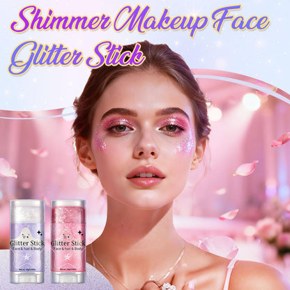 AROIC 6Pcs Body Glitter Stick, Sparkly Mermaid Face Glitter Makeup for Kids AROIC