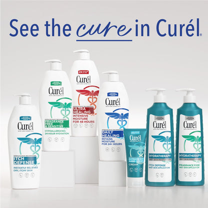 Curel Daily Healing Body Lotion, Ceramide Moisturizer, Dry Skin, 20 fl oz Curel