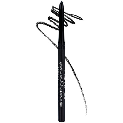 Maybelline Unstoppable Waterproof Mechanical Black Eyeliner Pencil, Easy to Apply, Smooth Glide, Up to 24 Hour Wear, Onyx MAYBELLINE
