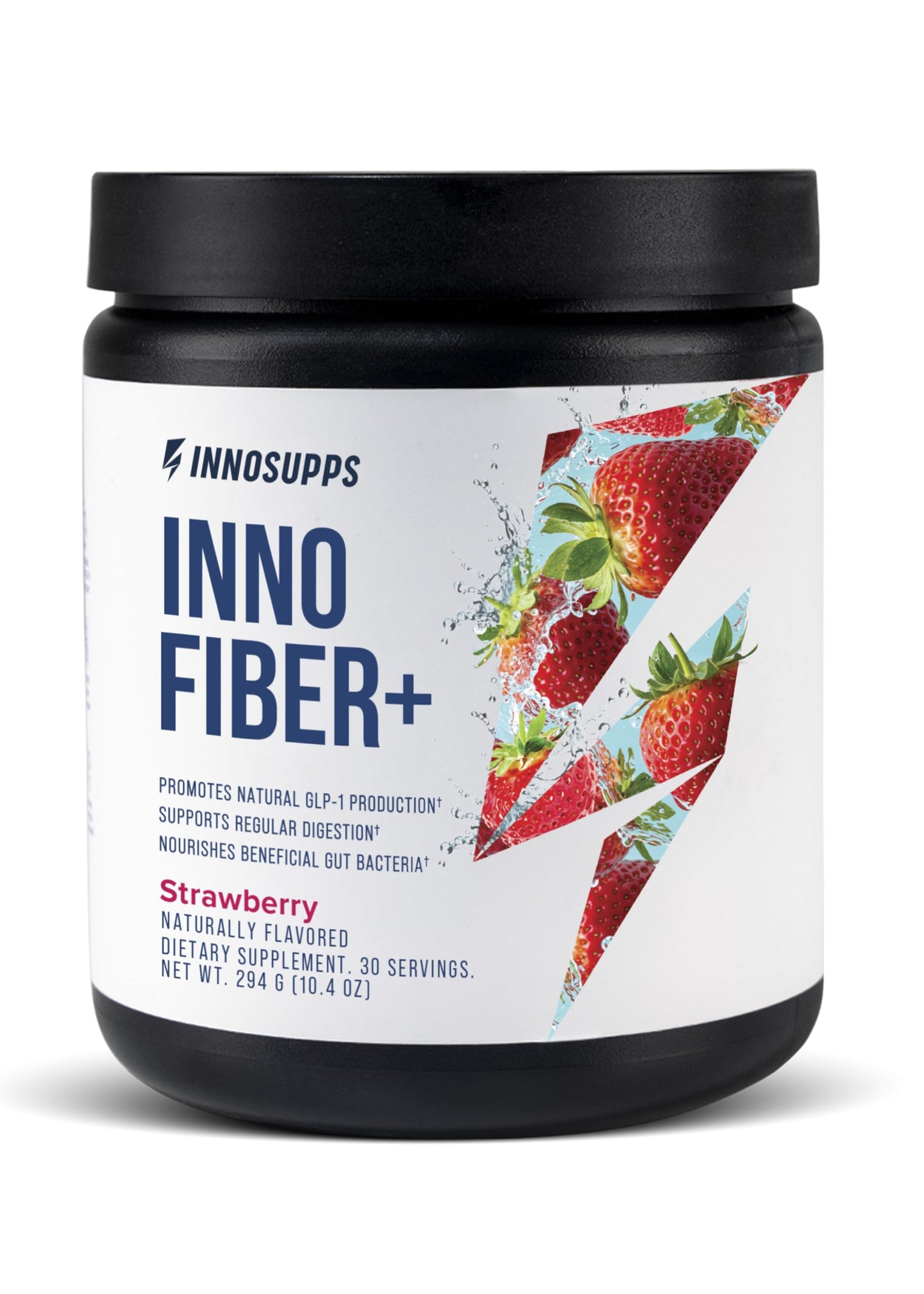 Inno Fiber+ 6g Daily 3-in-1 Fiber Supplement + Prebiotic, Probiotic, and Postbiotic for Men & Women, Supports Digestive Health, Gut Health, 30 Servings
