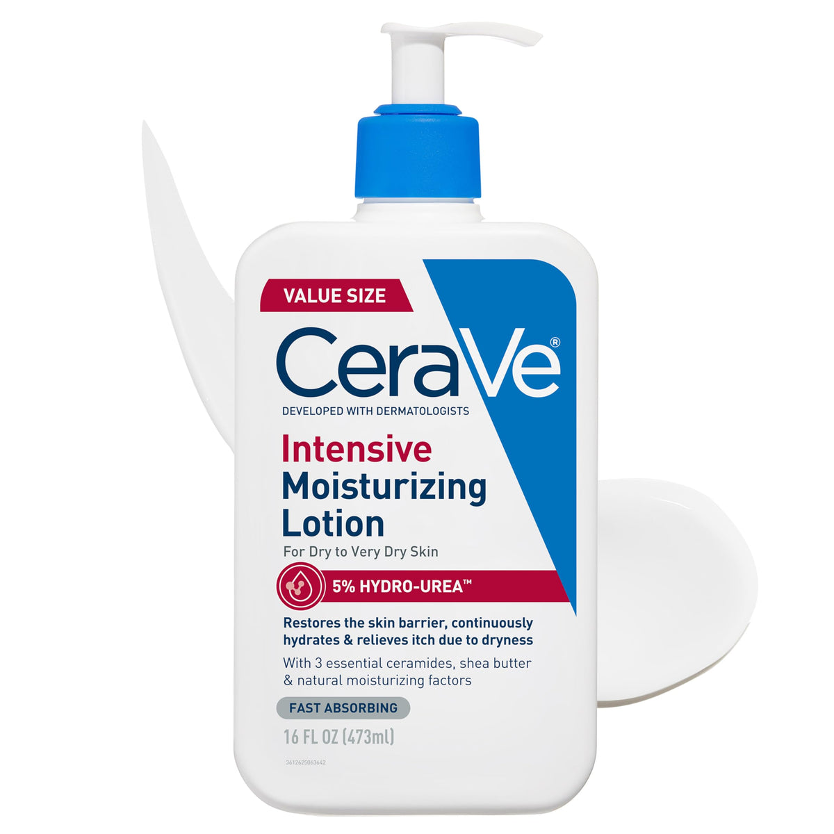 CeraVe Intensive Moisturizing Lotion, Shea Butter Body Lotion, 16oz CeraVe