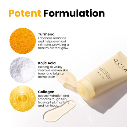 QUIA Turmeric + Kojic Acid Overnight Wrapping Mask – Hydration Mask for Glowing Skin QUIA Beauty