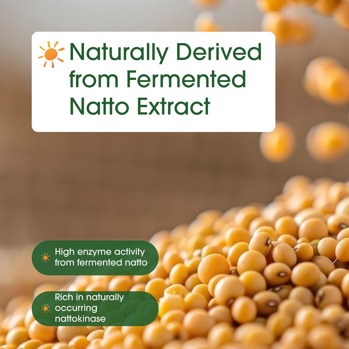 NatureBell Nattokinase - 240 Capsules - 8,000 FU Max Strength from Fermented Natto Extract - for Heart Health NatureBell