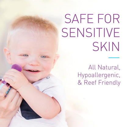 BOB KIDS SPF 30 Brush On Mineral Powder Sunscreen, Broad Spectrum Protection, Water Resistant 80 Mins, Fragrance Free Brush On Block