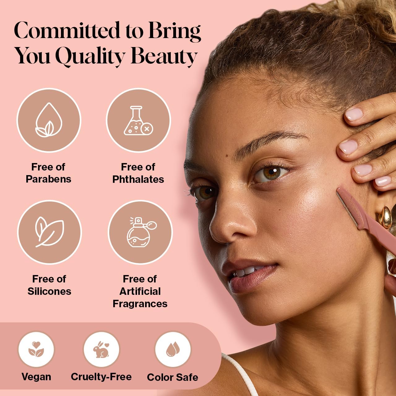 Kitsch Dermaplane Face Oil with Jojoba & Argan Oil – Hydrating Facial Formula for Dermaplaning Tool, Gua Sha & Razor Use Kitsch
