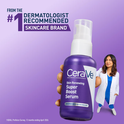CeraVe Super Boost Anti-Aging Serum with Peptides & Hyaluronic Acid CeraVe