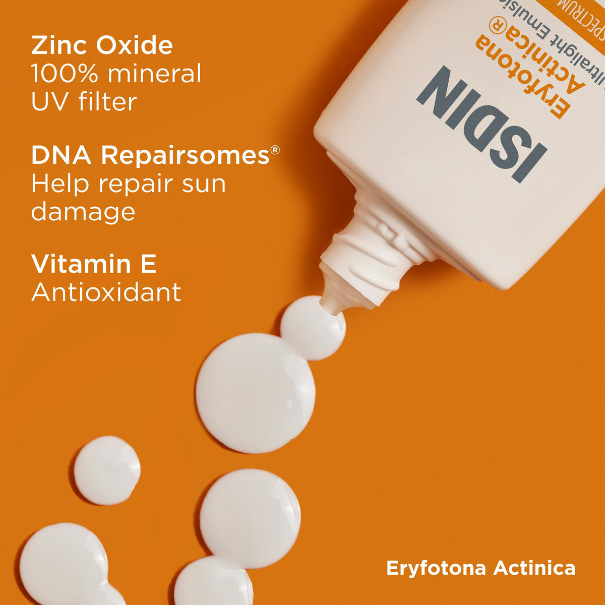 ISDIN Eryfotona Actinica Mineral Face Sunscreen SPF 50+, 1.7 fl oz ISDIN