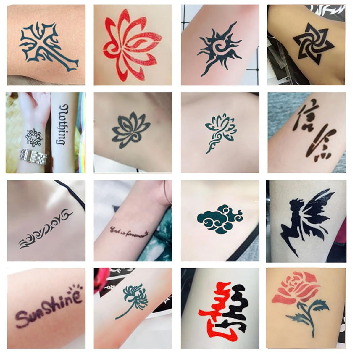 Moricher Henna tattoo kit Temporary Tattoo Kits Moricher