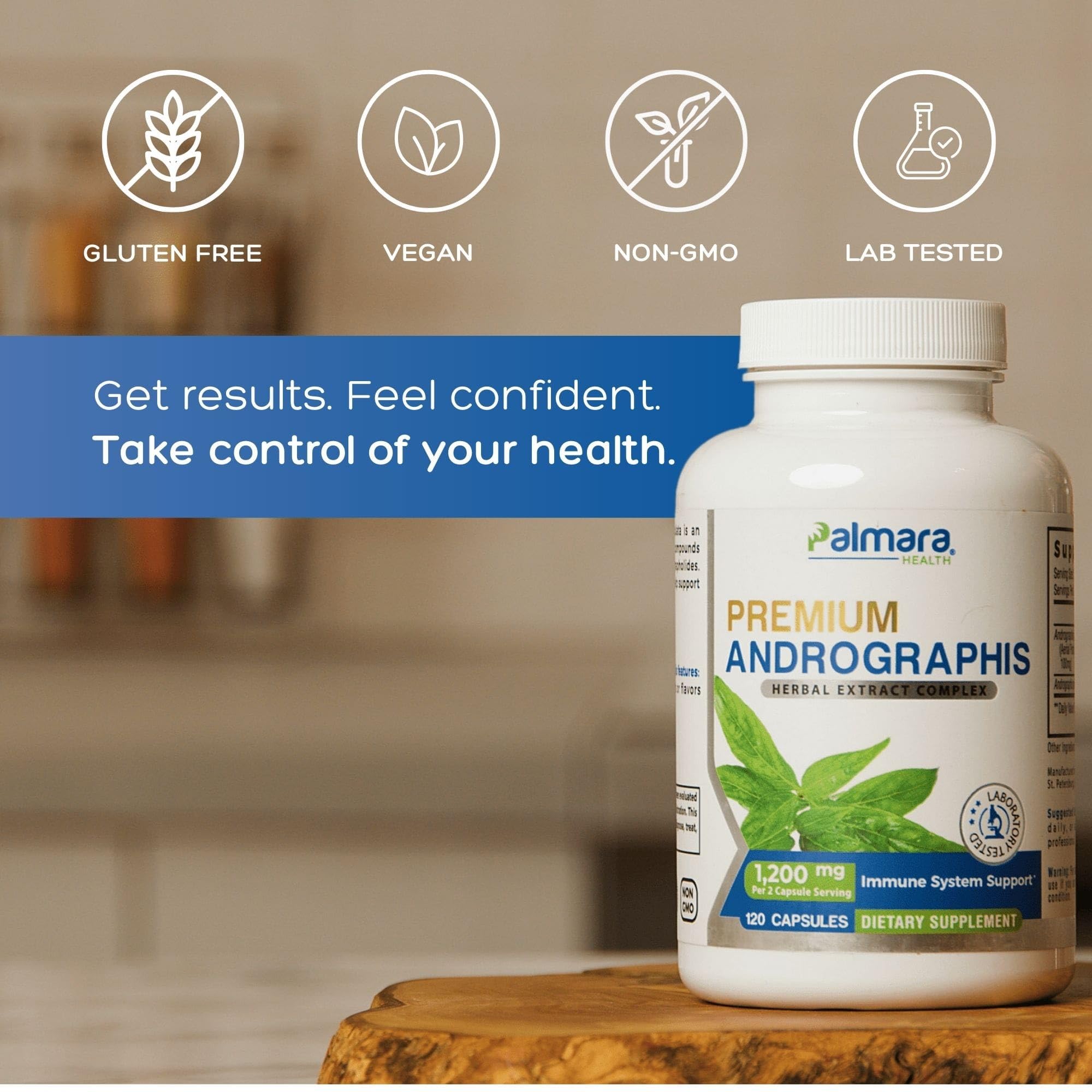 Palmara Health Premium Andrographis Paniculata Extract 1,200mg with 100mg Andrographolides Vegan Capsules for Immune & Digestive Support, Non-GMO, Gluten Free, Herbal Dietary Supplement Palmara Health buy australia supplements