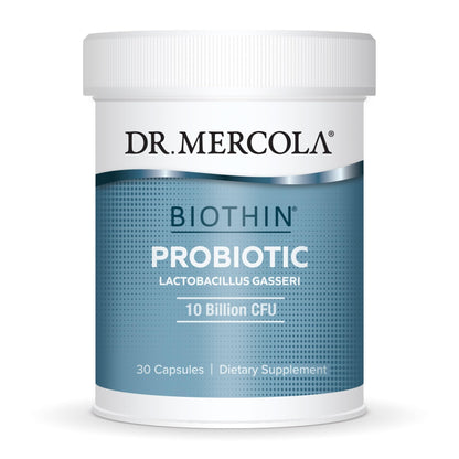 Dr. Mercola Biothin Probiotic - Lactobacillus Gasseri BNR17 - Supports Digestive Health & Metabolism - 30 Delayed-Release Capsules (30 Servings) Dr. Mercola