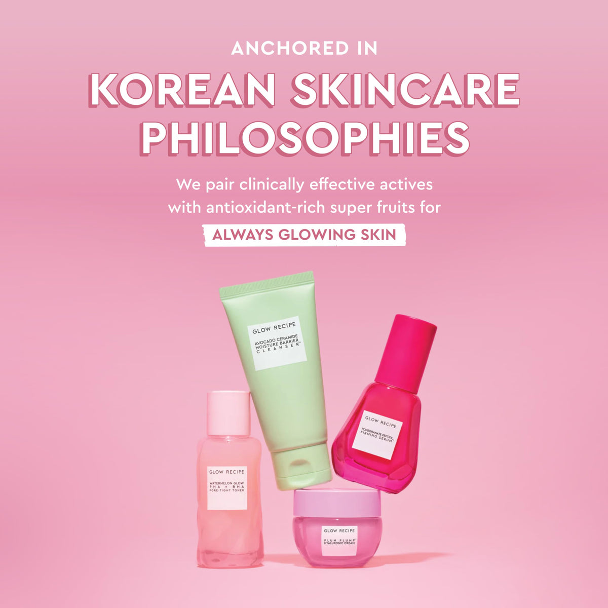 Glow Recipe Plum Plump Hyaluronic Acid Serum, Hydrating + Plumping Face Serum, Korean Serum with Vitamin B5, Barrier Support + Antioxidants, Vegan (30ml) Glow Recipe
