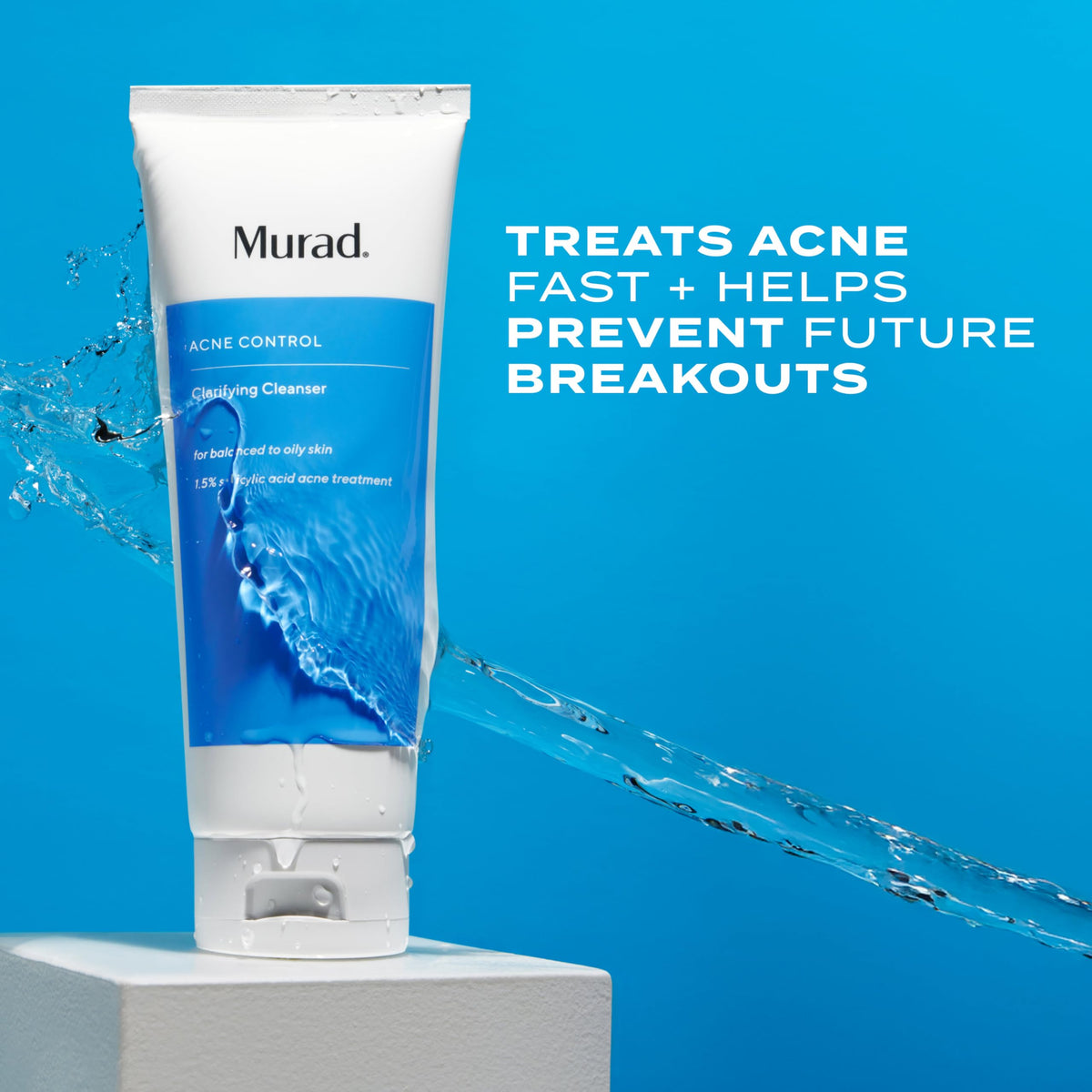 Murad Acne Control Clarifying Cleanser - Salicylic Acid - 5 Fl Oz Murad