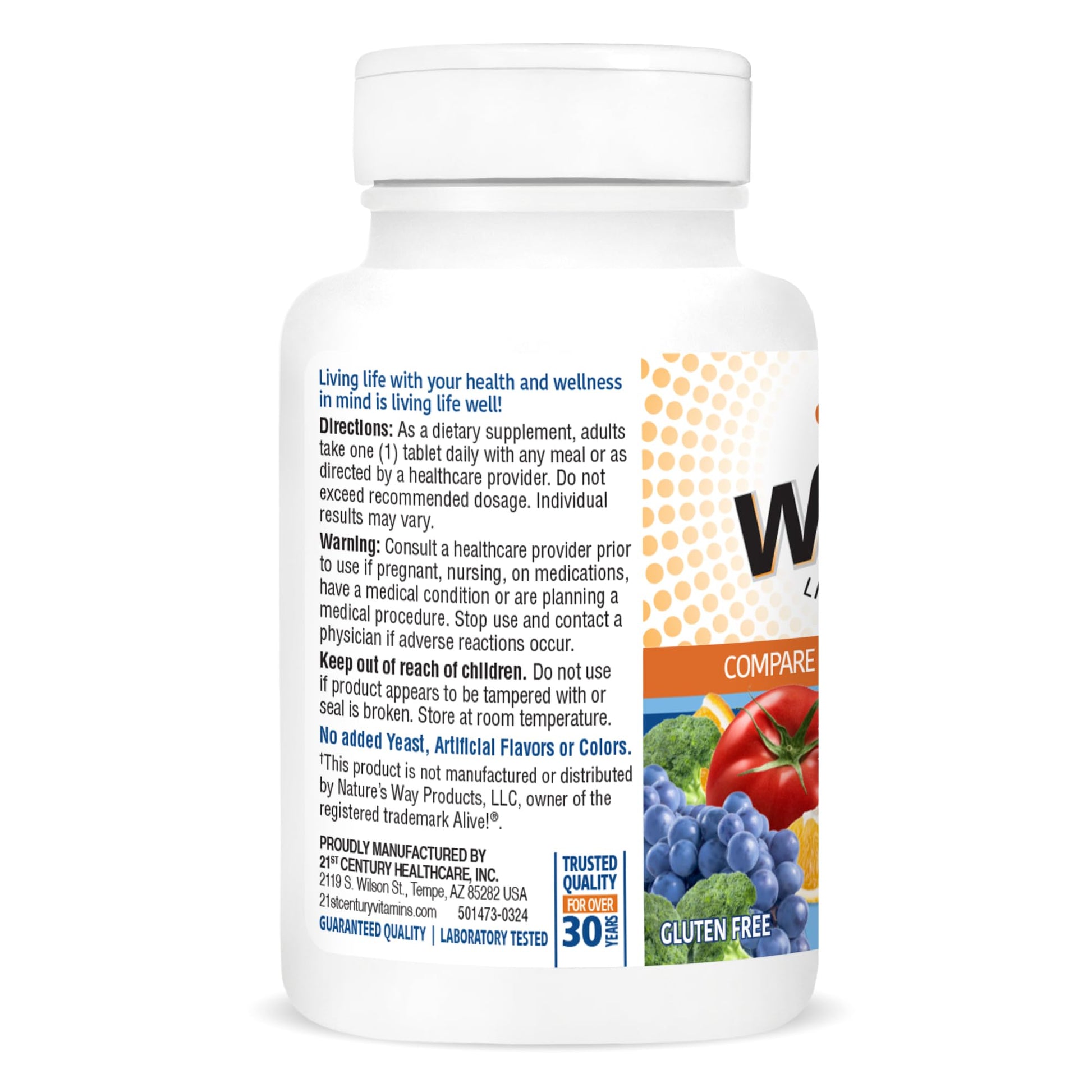 21st Century Wellify Men's Energy Multivitamins with Minerals, 65 Count 21st Century buy australia supplements