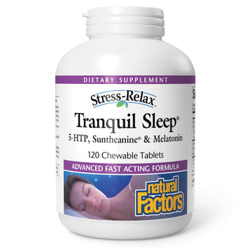 Natural Factors Stress-Relax Tranquil Sleep Tablet, 120 Count Natural Factors buy australia supplements
