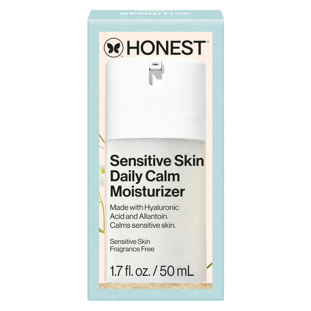 Honest Beauty Sensitive Skin Daily Calm Lightweight Moisturizer, 1.7 fl oz Honest Beauty
