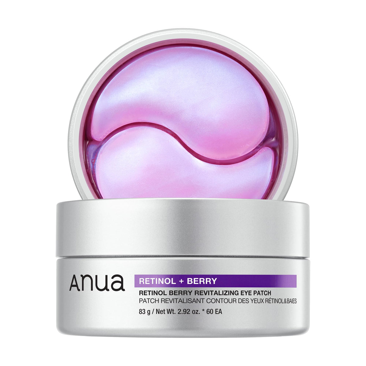 ANUA Retinol Berry Eye Patches, 60 Count ANUA