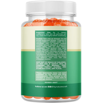 Teen Multivitamin Gummies 12-17 - Teen Boys & Girls Gummy Vitamins for Better Skin, Immune Strength, Mood & Energy Support - Teenage Girl & Boy Supplements Natures Craft
