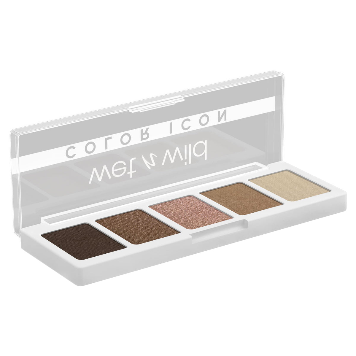 wet n wild Color Icon Eyeshadow Makeup 5 Pan Palette, Matte, Shimmer, Metallic, Long Wearing, Rich Buttery Pigment, Cruelty Free - Walking On Eggshells wet n wild
