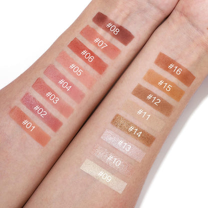 16 Colors Contour Palette Make up - Blush Highlighters Bronzer Powder All in one Makeup Palettes Contour Kit - Face Cosmetics Gifts for Women Beauty for Festivals (SET1) SPRINGSKY