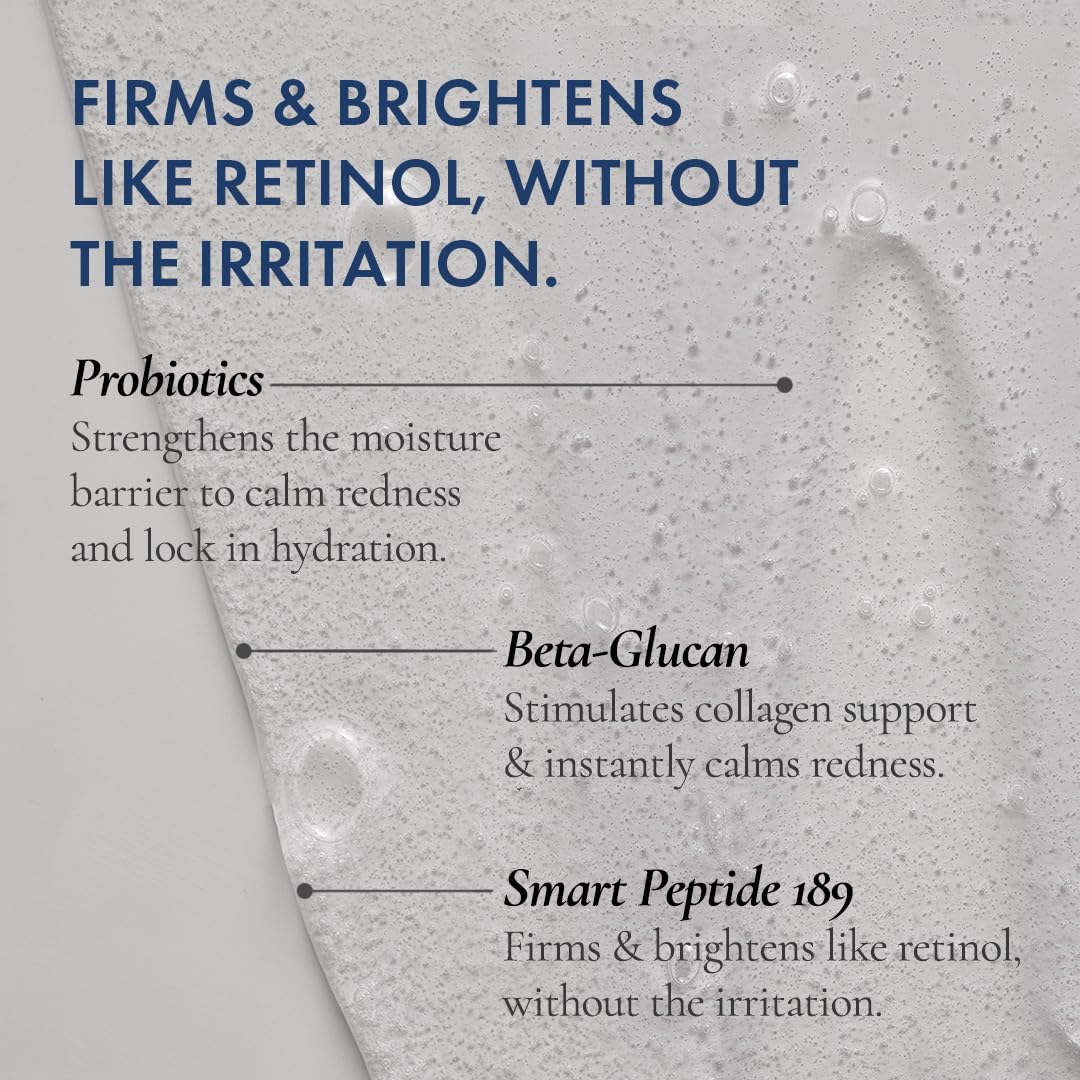 Glowbiotics Probiotic Revitalizing Cleanser - Anti-Aging Face Wash with Peptides - 5 oz - Hydrating Gel for Hormonal, Dry & Mature Skin Glowbiotics