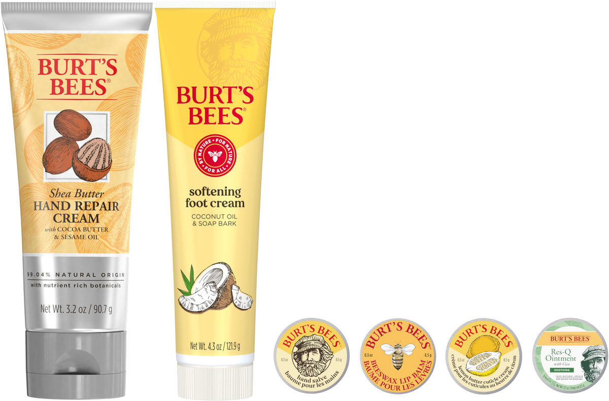 Burt's Bees Classics Gift Set, 6 Products in Giftable Tin Burt's Bees